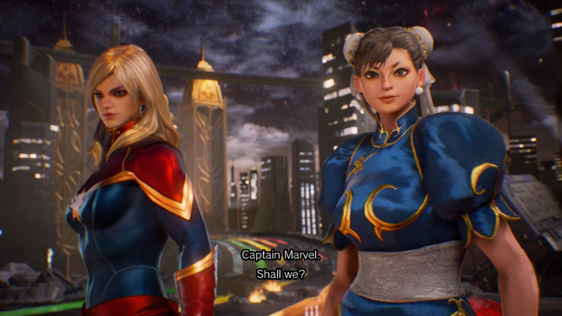 Not going to talk about Chun-Li’s face. Not going to talk about Chun-Li’s face. WHAT IS WITH CHUN-LI’S FACE?